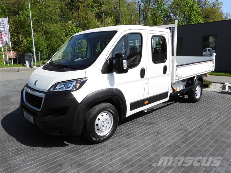 Peugeot BOXER   TIPPER DOUBLE CABIN DOKA 7 SEATS Vans basculantes