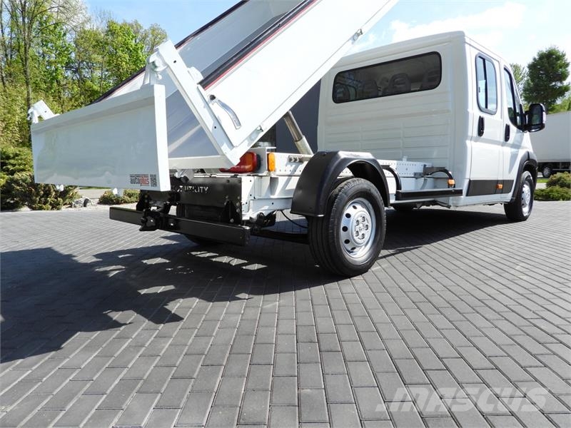 Peugeot BOXER   TIPPER DOUBLE CABIN DOKA 7 SEATS Vans basculantes