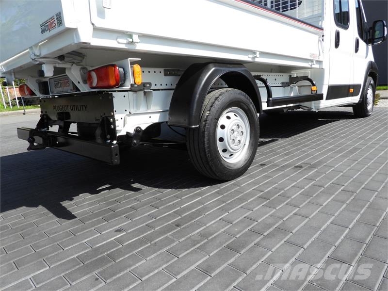Peugeot BOXER   TIPPER DOUBLE CABIN DOKA 7 SEATS Vans basculantes
