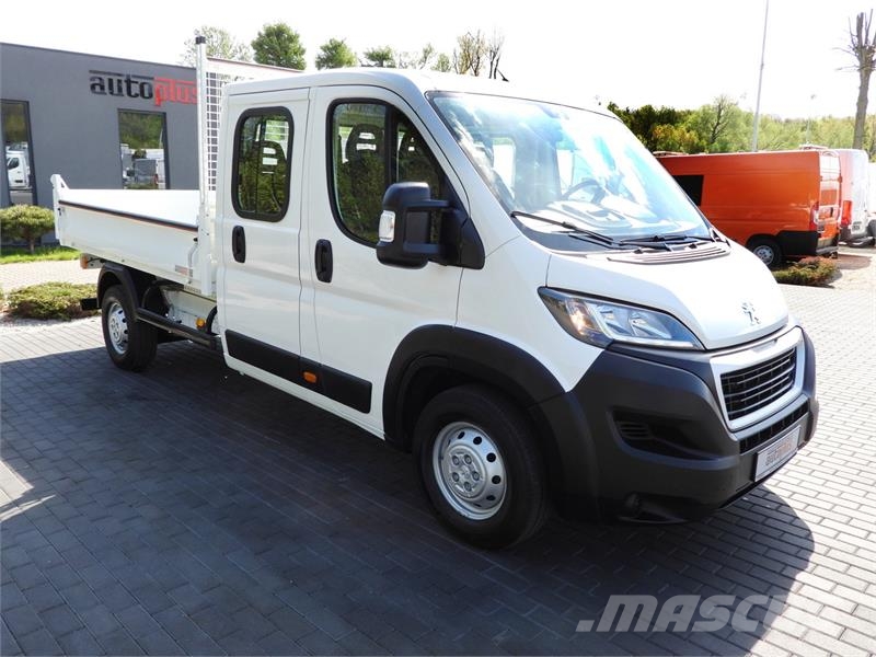 Peugeot BOXER   TIPPER DOUBLE CABIN DOKA 7 SEATS Vans basculantes