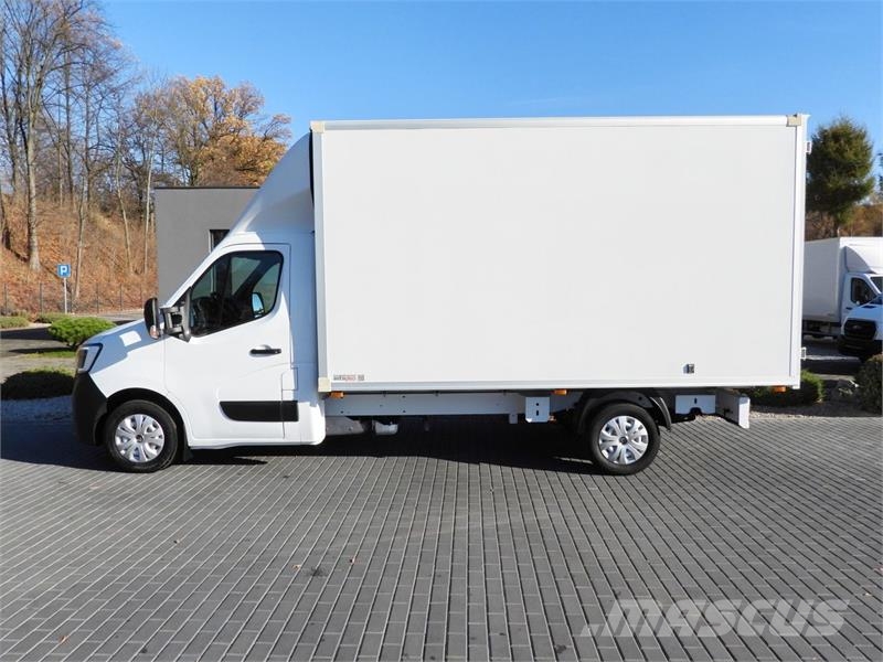 Renault MASTER BOX 8 PALLETS CRUISE CONTROL NAVIGATION هيكل صندوقي