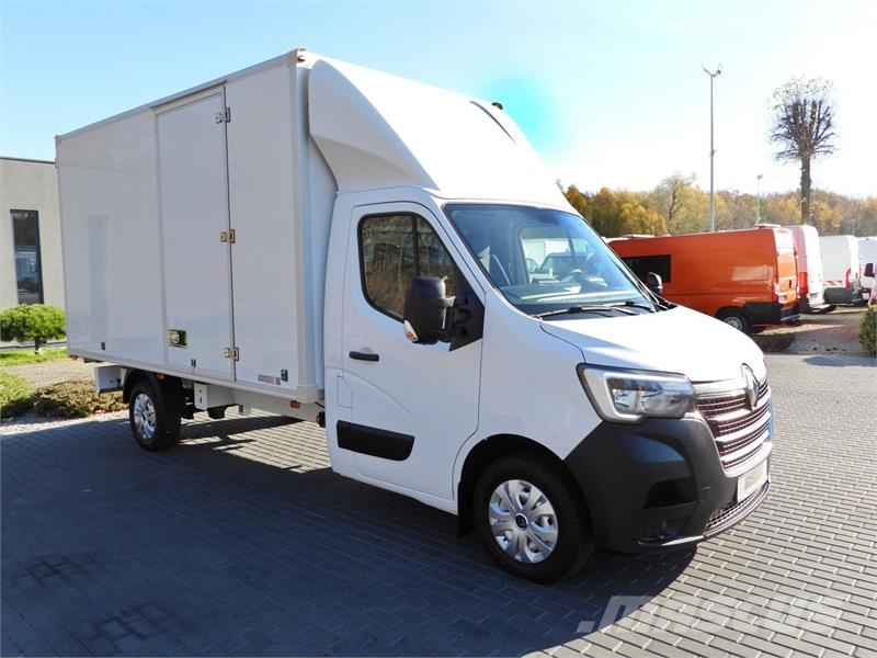 Renault MASTER BOX 8 PALLETS CRUISE CONTROL NAVIGATION هيكل صندوقي