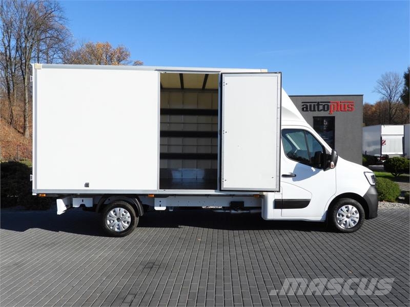 Renault MASTER BOX 8 PALLETS CRUISE CONTROL NAVIGATION هيكل صندوقي