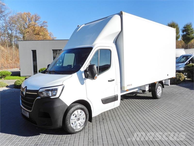 Renault MASTER BOX 8 PALLETS CRUISE CONTROL NAVIGATION هيكل صندوقي