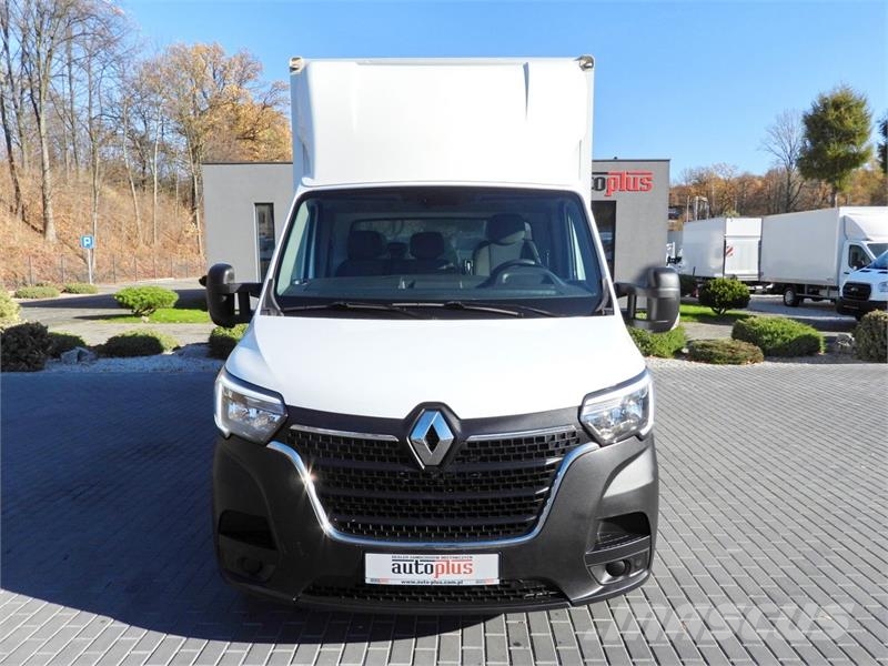 Renault MASTER BOX 8 PALLETS CRUISE CONTROL NAVIGATION هيكل صندوقي
