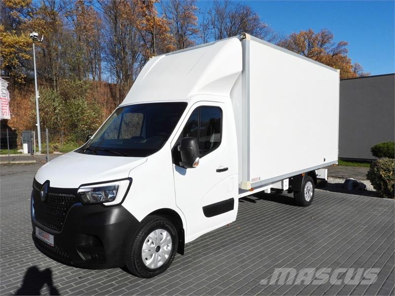 Renault MASTER BOX 8 PALLETS CRUISE CONTROL NAVIGATION هيكل صندوقي