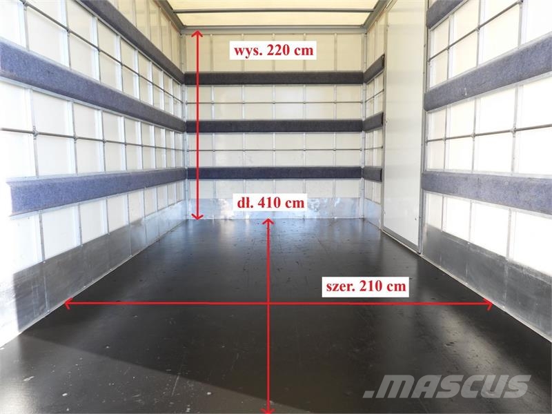 Renault MASTER BOX 8 PALLETS CRUISE CONTROL NAVIGATION هيكل صندوقي