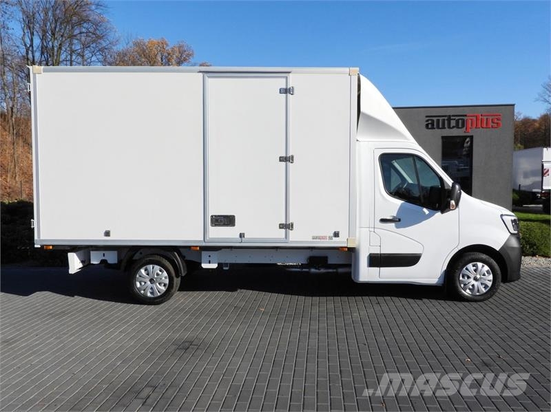 Renault MASTER BOX 8 PALLETS CRUISE CONTROL NAVIGATION هيكل صندوقي