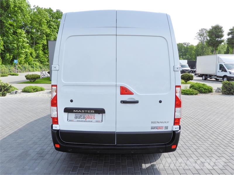 Renault MASTER BOX DELIVERY VAN 7 SEATS CRUISE CONTROL Preču pārvadāšanas furgoni
