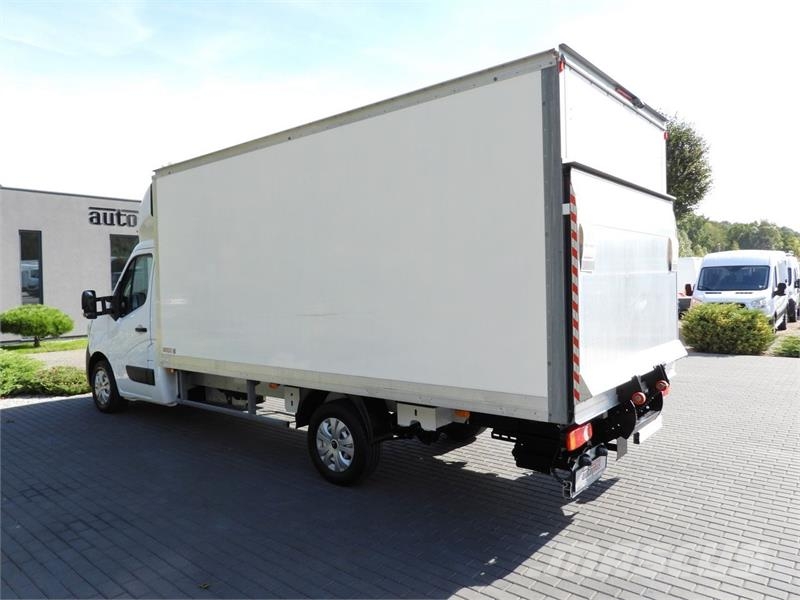 Renault MASTER BOX LIFT 9 PALLETS CRUISE CONTROL LED Gesloten opbouw