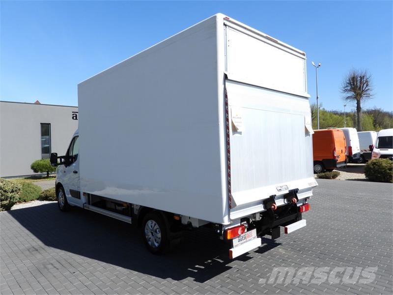 Renault MASTER BOX LIFT 8 PALLETS CRUISE CONTROL LED Фургони