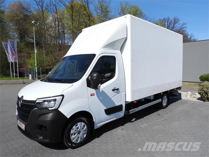 Renault MASTER BOX LIFT 8 PALLETS CRUISE CONTROL LED Фургони