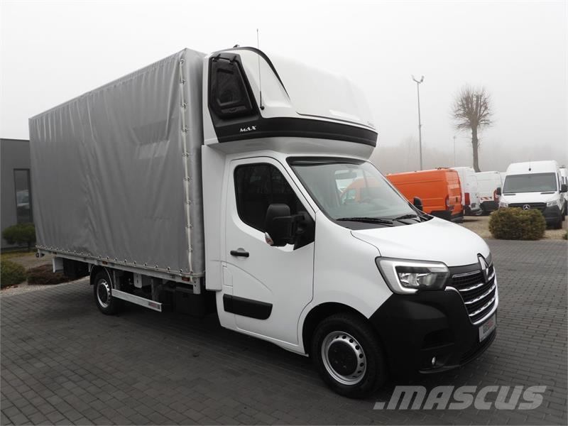 Renault MASTER  TARPAULIN 10 PALLETS WEBASTO Kapali kasa kamyonetler