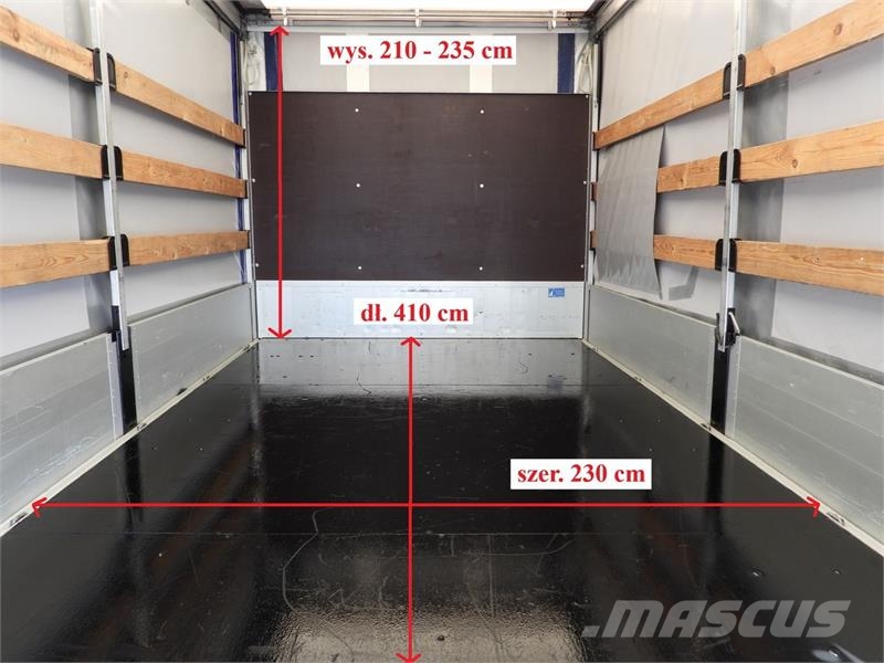 Renault MASTER  TARPAULIN LIFT 8 PALLETS WEBASTO Vehículos de caha cerrada