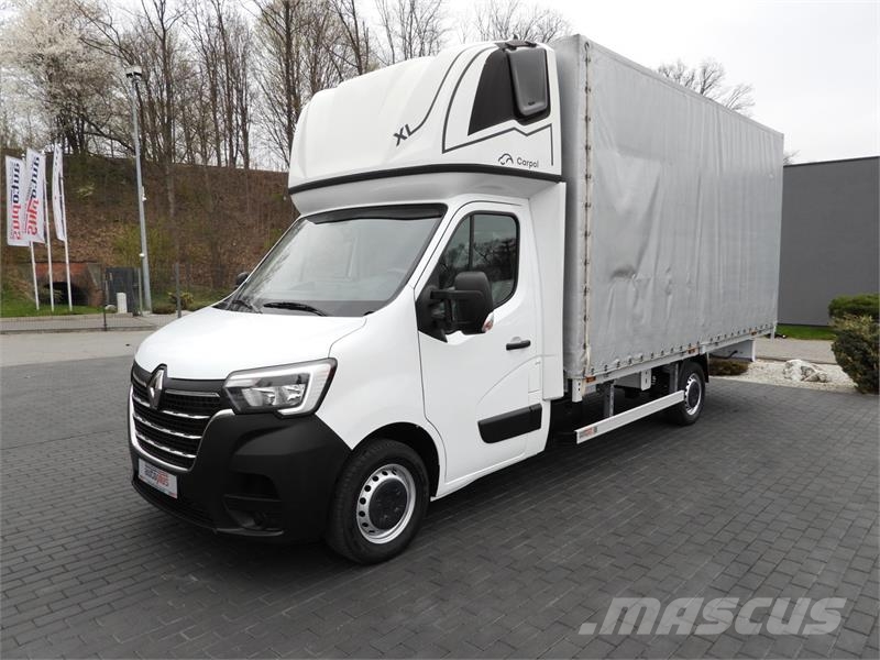 Renault MASTER TARPAULIN 10 PALLETS WEBASTO Sanduk kombiji