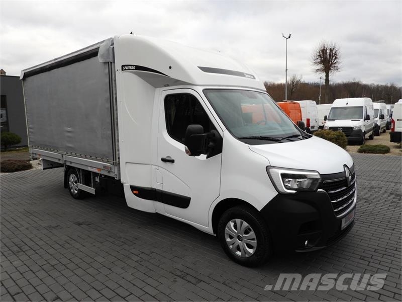 Renault MASTER TARPAULIN 8 PALLETS CRUISE CONTROL Sanduk kombiji