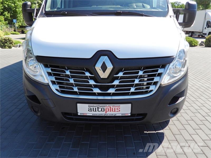 Renault MASTER  TARPAULIN 8 PALLETS CRUISE CONTROL هيكل صندوقي