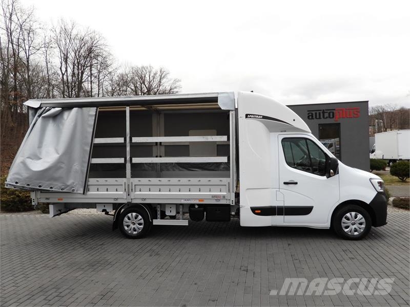 Renault MASTER TARPAULIN 8 PALLETS CRUISE CONTROL Sanduk kombiji