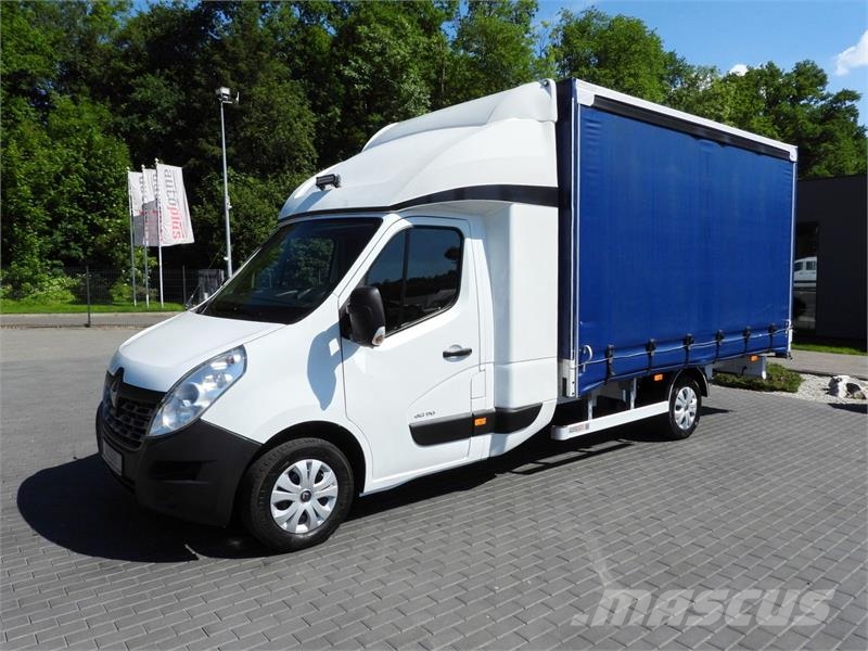 Renault MASTER  TARPAULIN 8 PALLETS CRUISE CONTROL هيكل صندوقي