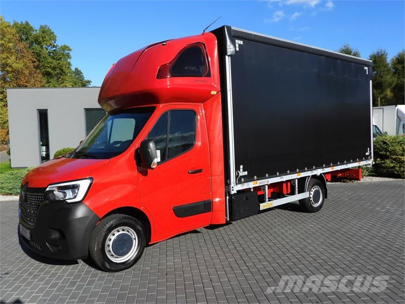 Renault MASTER TARPAULIN 10 PALLETS WEBASTO Furgons