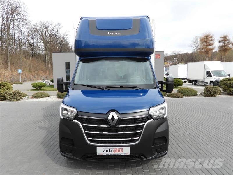 Renault MASTER TARPAULIN 10 PALLETS WEBASTO Kapali kasa kamyonetler