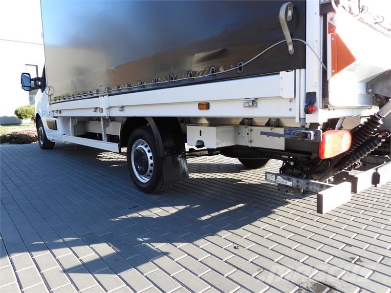 Renault MASTER  TARPAULIN LIFT 9 PALLETS WEBASTO Контейнер