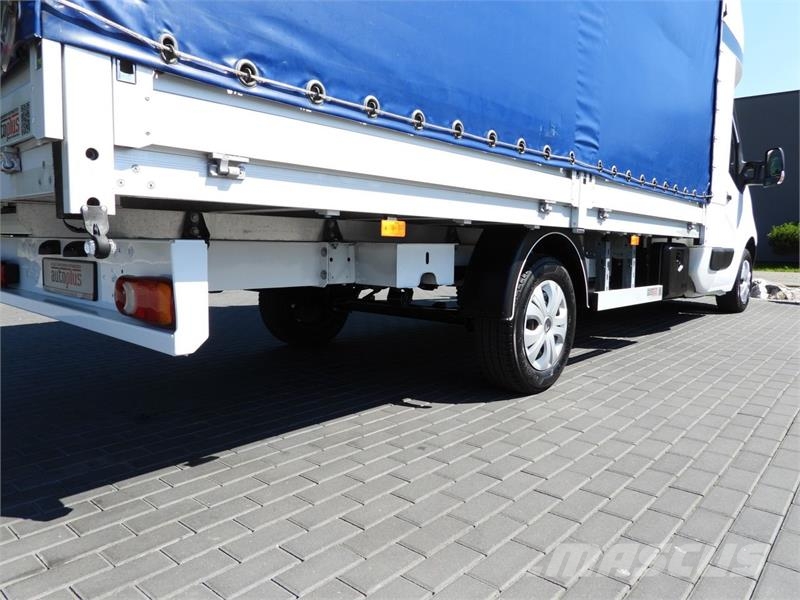 Renault MASTER  TARPAULIN 8 PALLETS CRUISE CONTROL هيكل صندوقي