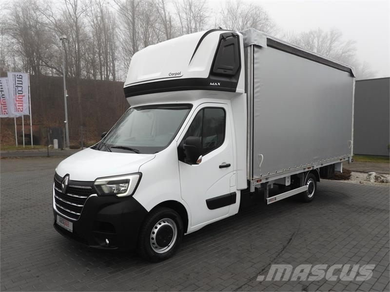 Renault MASTER  TARPAULIN 10 PALLETS WEBASTO Kapali kasa kamyonetler