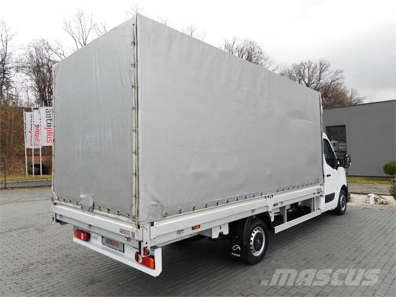 Renault MASTER  TARPAULIN 10 PALLETS CRUISE CONTROL LED Контейнер
