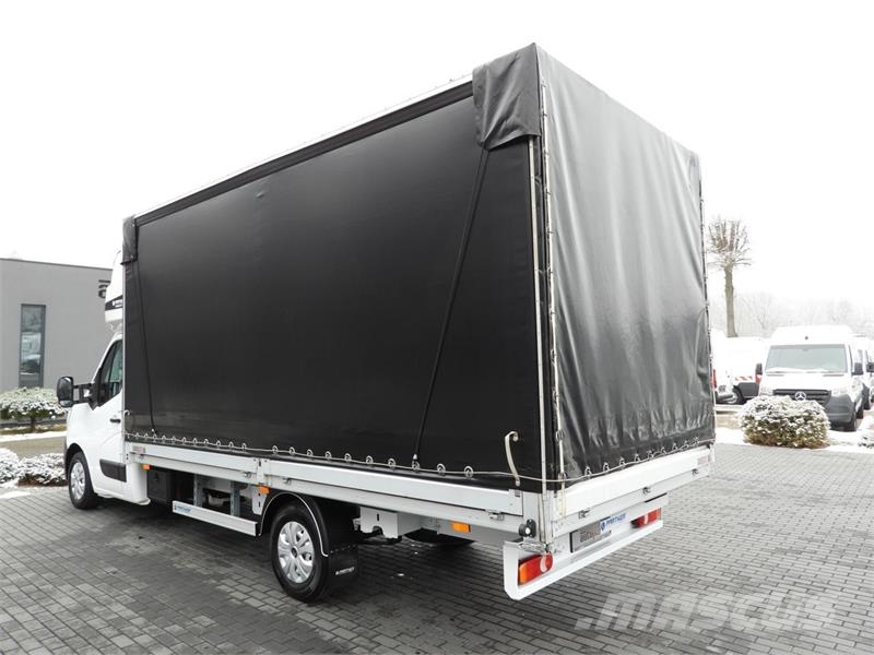 Renault MASTER TARPAULIN 10 PALLETS CRUISE CONTROL LED Κλειστού τύπου