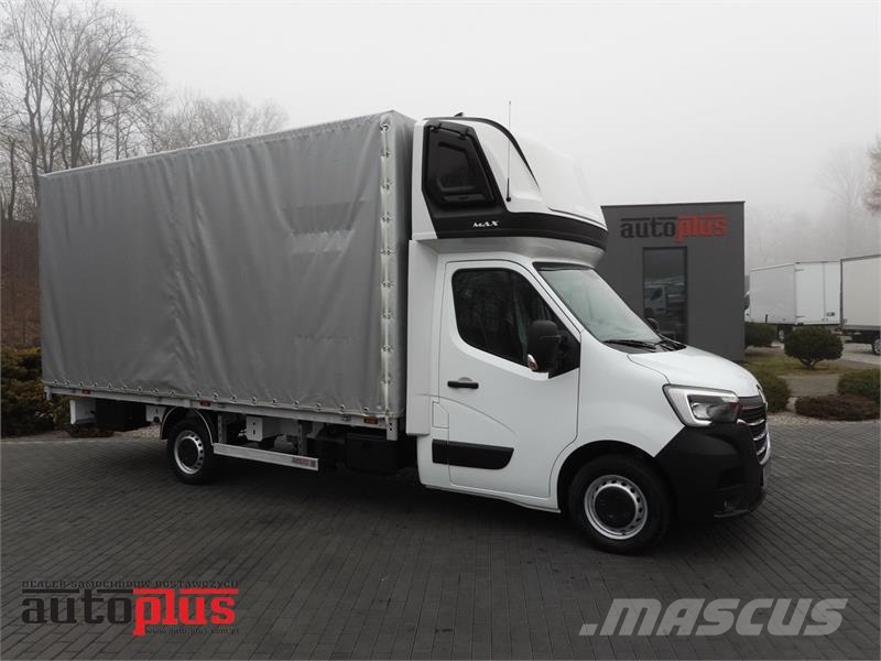 Renault MASTER  TARPAULIN 10 PALLETS WEBASTO Kapali kasa kamyonetler