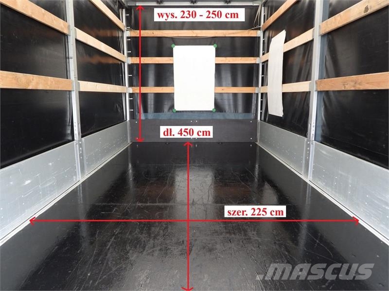 Renault MASTER  TARPAULIN LIFT 9 PALLETS WEBASTO Контейнер