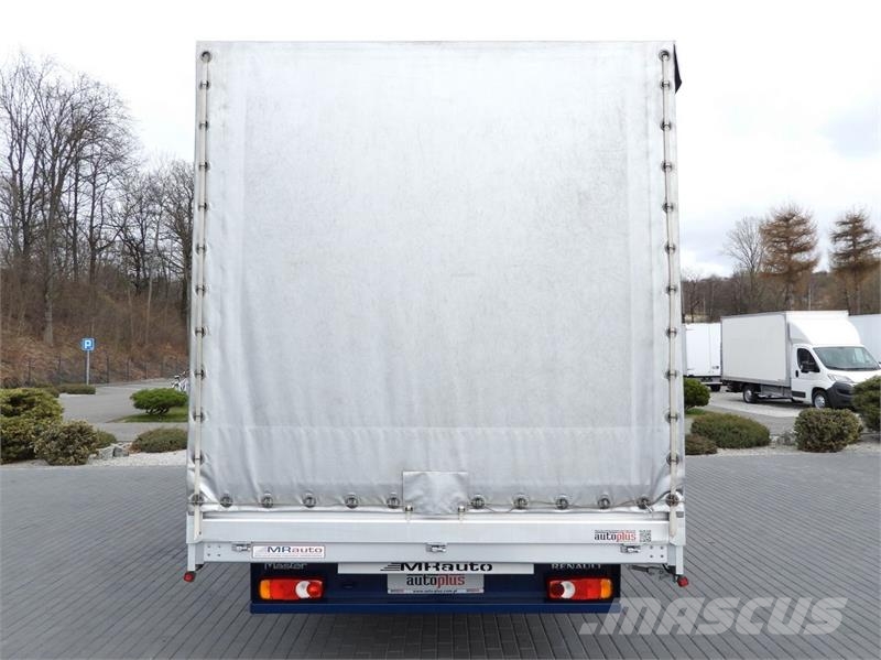 Renault MASTER TARPAULIN 10 PALLETS WEBASTO Kapali kasa kamyonetler