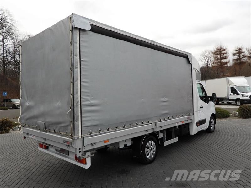 Renault MASTER TARPAULIN 8 PALLETS CRUISE CONTROL Sanduk kombiji
