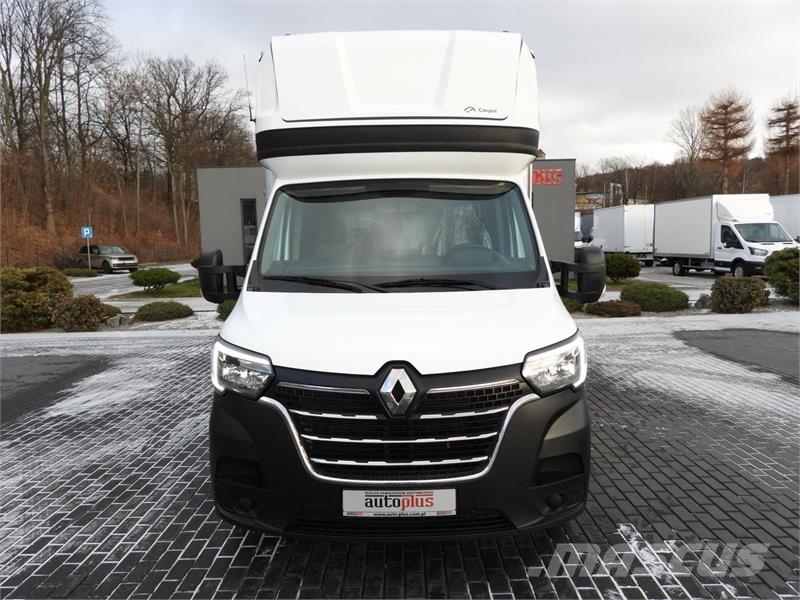 Renault MASTER TARPAULIN 10 PALLETS WEBASTO Kapali kasa kamyonetler