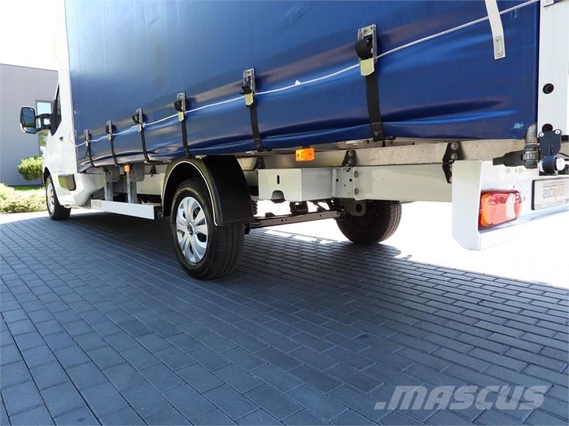 Renault MASTER  TARPAULIN 8 PALLETS CRUISE CONTROL هيكل صندوقي