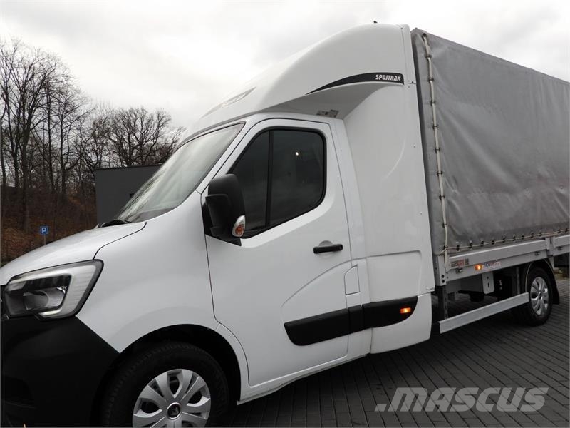 Renault MASTER TARPAULIN 8 PALLETS CRUISE CONTROL Sanduk kombiji