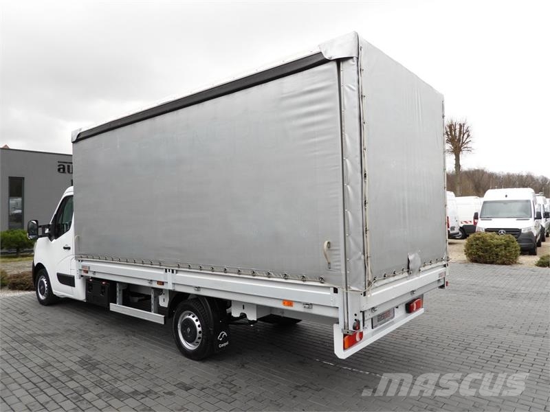 Renault MASTER  TARPAULIN 10 PALLETS CRUISE CONTROL LED Контейнер