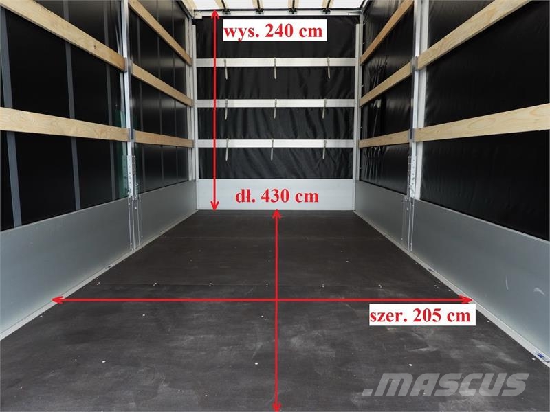 Renault MASTER TARPAULIN LIFT 8 PALLETS CRUISE CONTROL Vehículos de caha cerrada