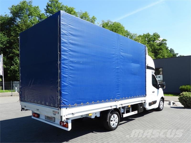 Renault MASTER  TARPAULIN 8 PALLETS CRUISE CONTROL هيكل صندوقي