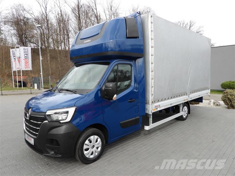 Renault MASTER TARPAULIN 10 PALLETS WEBASTO Kapali kasa kamyonetler