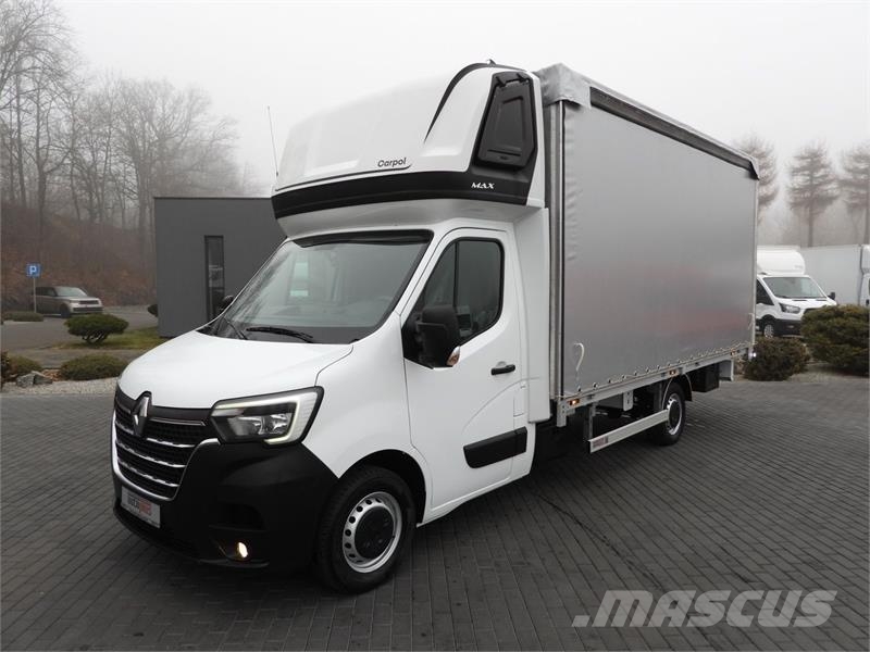 Renault MASTER  TARPAULIN 10 PALLETS WEBASTO Kapali kasa kamyonetler
