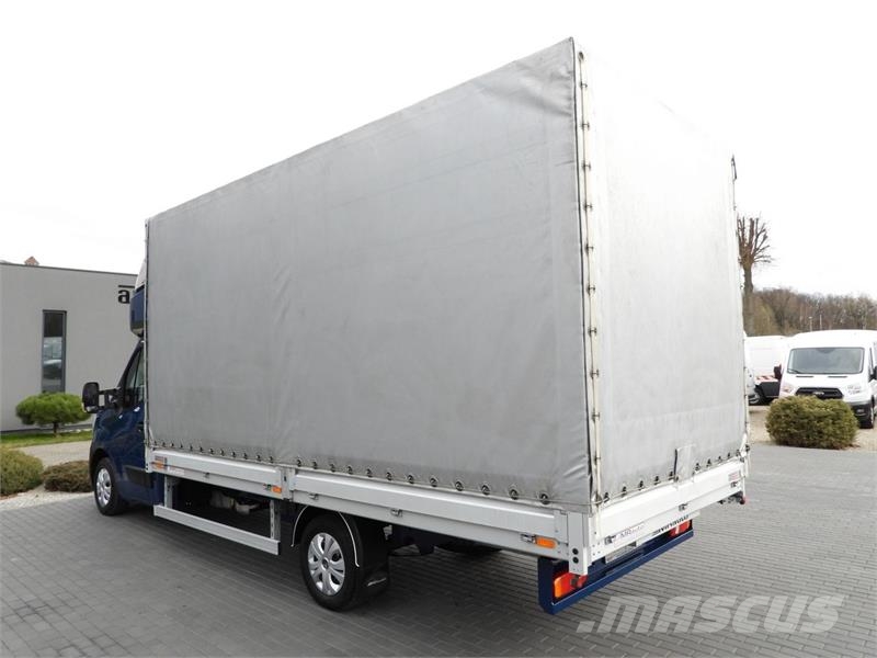 Renault MASTER TARPAULIN 10 PALLETS WEBASTO Kapali kasa kamyonetler