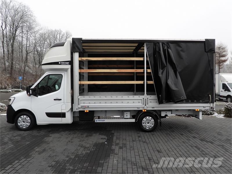 Renault MASTER TARPAULIN 10 PALLETS CRUISE CONTROL LED Κλειστού τύπου