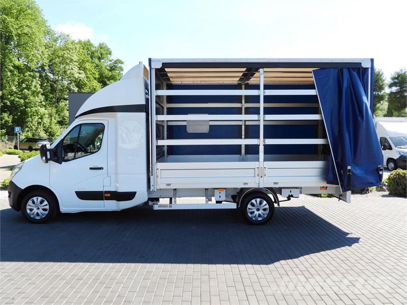 Renault MASTER  TARPAULIN 8 PALLETS CRUISE CONTROL هيكل صندوقي