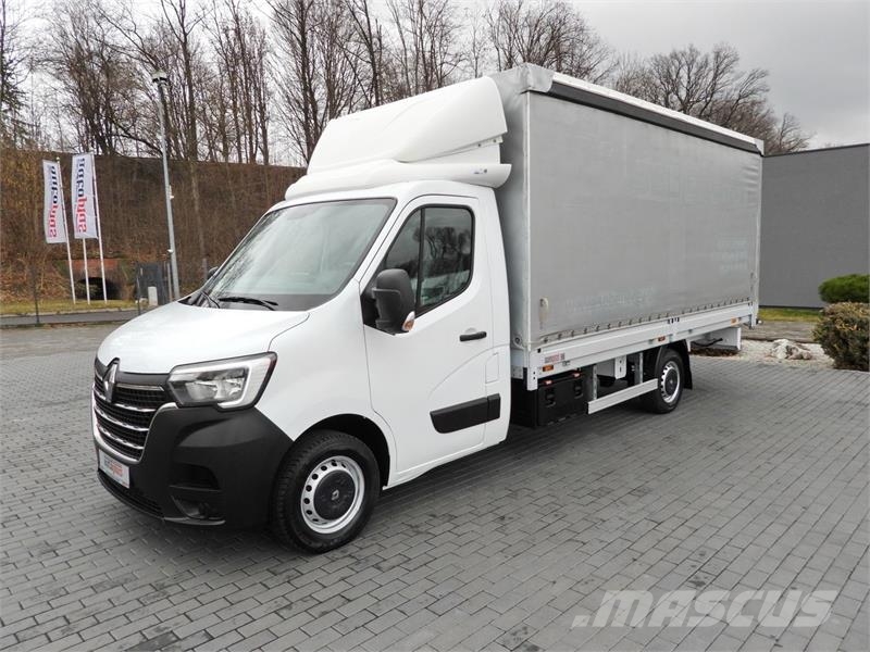 Renault MASTER  TARPAULIN 10 PALLETS CRUISE CONTROL LED Контейнер