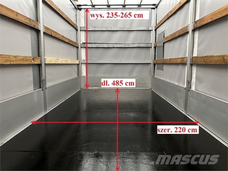 Renault MASTER  TARPAULIN 10 PALLETS WEBASTO Kapali kasa kamyonetler