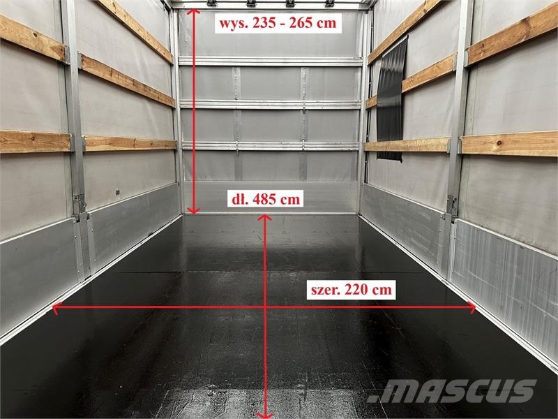 Renault MASTER TARPAULIN 10 PALLETS WEBASTO Kapali kasa kamyonetler