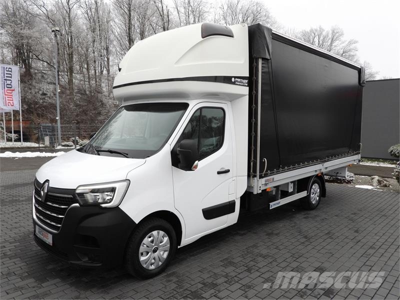 Renault MASTER TARPAULIN 10 PALLETS CRUISE CONTROL LED Κλειστού τύπου