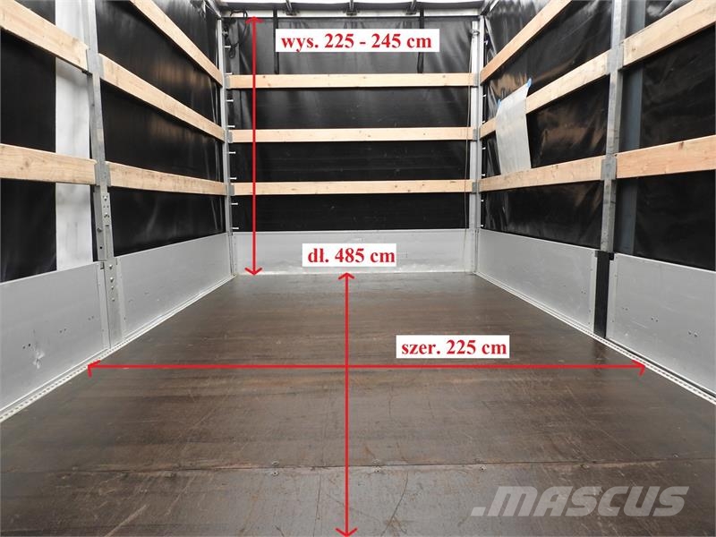 Renault MASTER TARPAULIN 10 PALLETS WEBASTO Furgonetas de caja cerrada